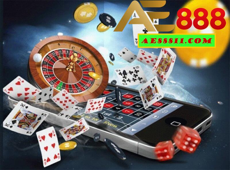 Tận hưởng đầy đủ mọi trò chơi trên ứng dụng AE888 mobile 
